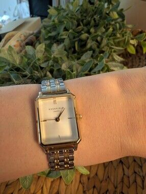 Rosefield Two-Tone XS Octagon Face Watch